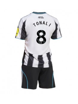 Newcastle United Sandro Tonali #8 Replika Hemmakläder Barn 2025-26 Kortärmad (+ byxor)